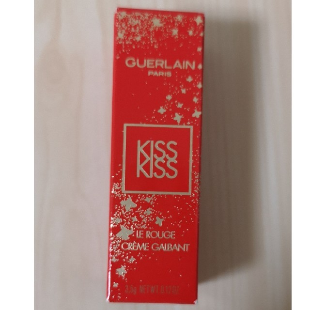 GUERLAIN(ゲラン)のお値下げ！ゲラン　新品キスキス344　人気色！2019年春限定バッケージ コスメ/美容のベースメイク/化粧品(口紅)の商品写真