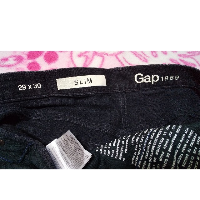 GAP(ギャップ)のGapブラックデニム メンズのパンツ(デニム/ジーンズ)の商品写真