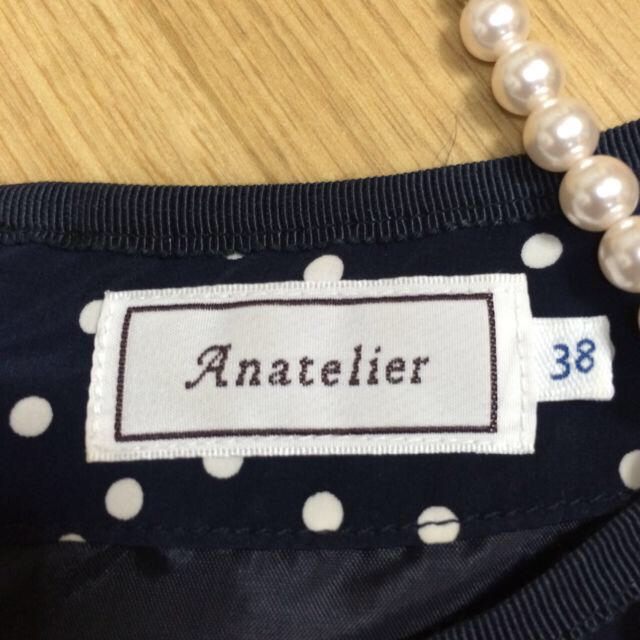 anatelier(アナトリエ)のanatelierワンピース レディースのワンピース(ひざ丈ワンピース)の商品写真