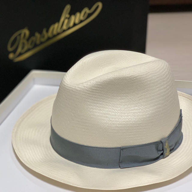 Borsalino - Borsalino ボルサリーノ パナマハットの通販 by たかしくん's shop｜ボルサリーノならラクマ