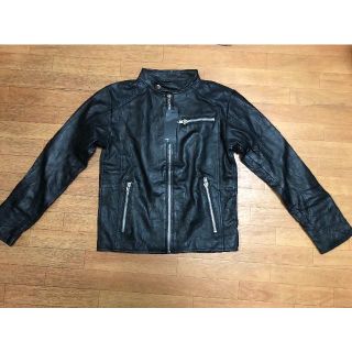 ハーレーダビッドソン(Harley Davidson)の新品 未使用品 リアルレザー シングルライダース(装備/装具)