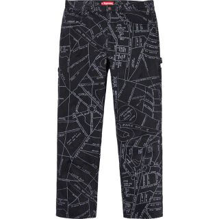 シュプリーム(Supreme)のmm様専用 Supreme Gonz Map Denim Painter(ペインターパンツ)