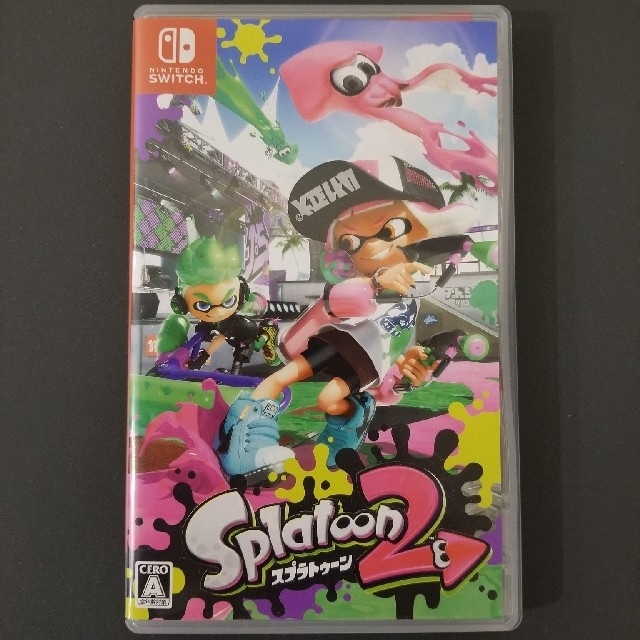 Nintendo Switch(ニンテンドースイッチ)のスプラトゥーン2 任天堂Switch エンタメ/ホビーのゲームソフト/ゲーム機本体(家庭用ゲームソフト)の商品写真