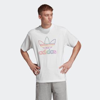 アディダス(adidas)のAdidas アディダスオリジナルス レディース Tシャツ Lサイズ(Tシャツ/カットソー(半袖/袖なし))