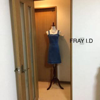 フレイアイディー(FRAY I.D)のFRAY I.D激かわデニムワンピース❤️おまとめ割SALE開催中(ひざ丈ワンピース)