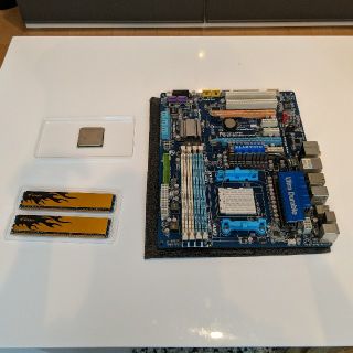 Phenom II X4 945 ASUS マザーボード CFD メモリ セット