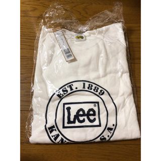 リー(Lee)のLee(リー) 長袖 ロゴスウェット トレーナー 白 新品未使用(トレーナー/スウェット)