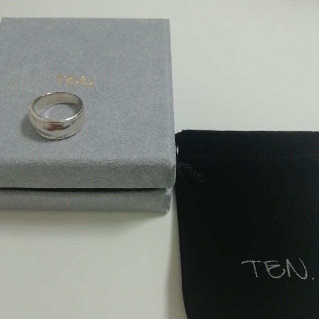 ten. シルバーリングセット 両9号 - リング(指輪) ☆新品・未使用☆ten. シルバーリング 2個セット