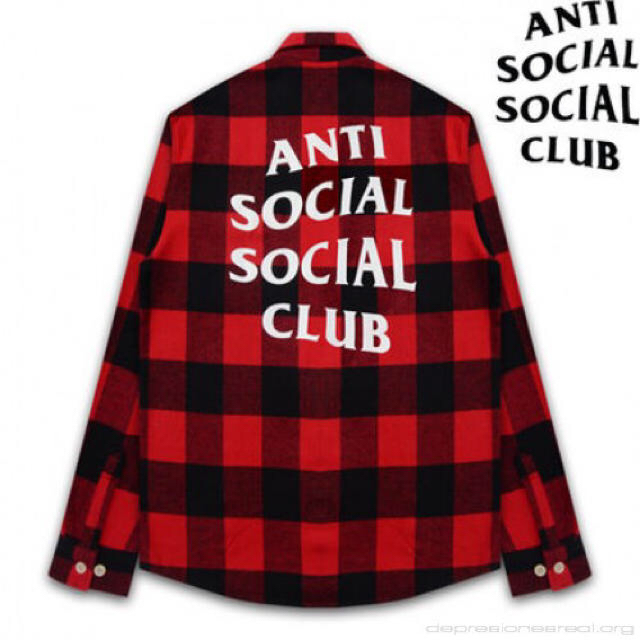 ANTI(アンチ)のanti social socisl club ネルシャツ メンズのトップス(シャツ)の商品写真