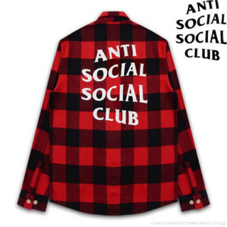 アンチ(ANTI)のanti social socisl club ネルシャツ(シャツ)