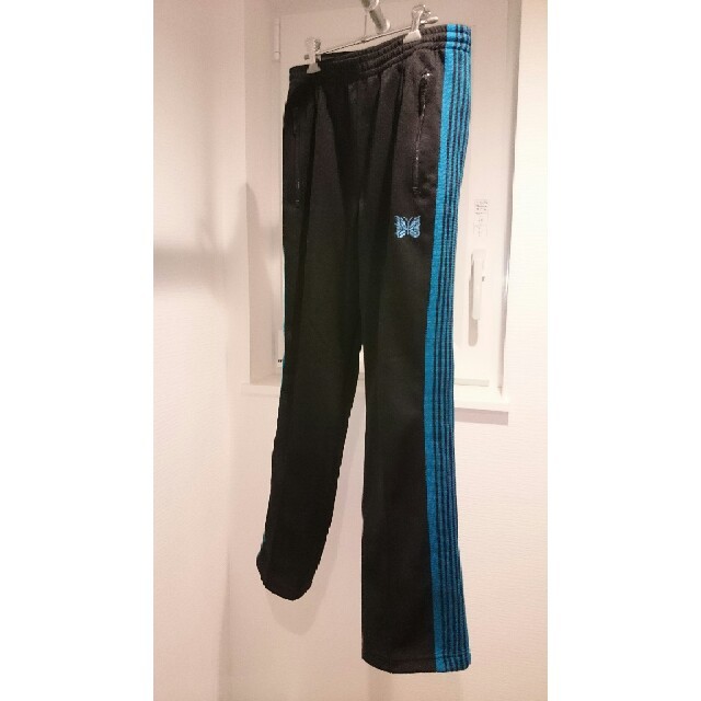 needles ターコイズ ブルー トラックパンツ スラックス needles ターコイズ ブルー トラックパンツ スラックス