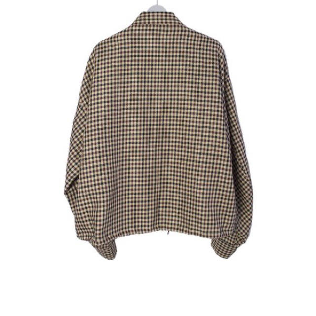 Jieda(ジエダ)のJieDa 19SS GINGHAM COACH JACKET (BEIGE) メンズのジャケット/アウター(ブルゾン)の商品写真