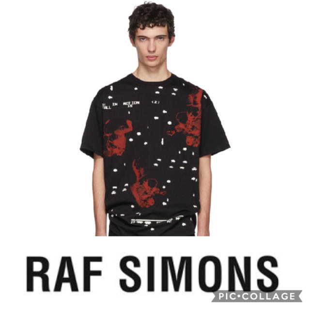 Tシャツ/カットソー(半袖/袖なし)イタリア製 完売品 ラフシモンズ Ｔシャツ Astronaut
