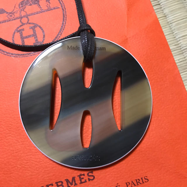 Hermes - HERMES バッファローフォーン ネックレス ピアス バングル エルメス の通販 by りんご's shop｜エルメスならラクマ