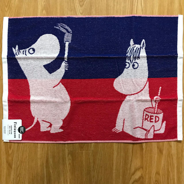 並行輸入品【フィンレイソン 】ムーミンタオル エンタメ/ホビーのアニメグッズ(タオル)の商品写真