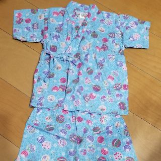 値下げ　夏祭りシーズン！甚平95　美品(甚平/浴衣)