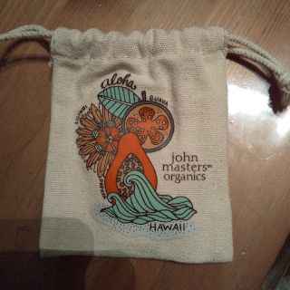 ジョンマスターオーガニック(John Masters Organics)のジョンマスターオーガニック　ハワイ　巾着　ポーチ(ポーチ)