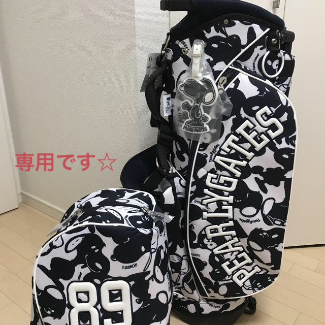 50%OFF GATES PEARLY - 総柄キャディバッグ☆新品 モリゾーです