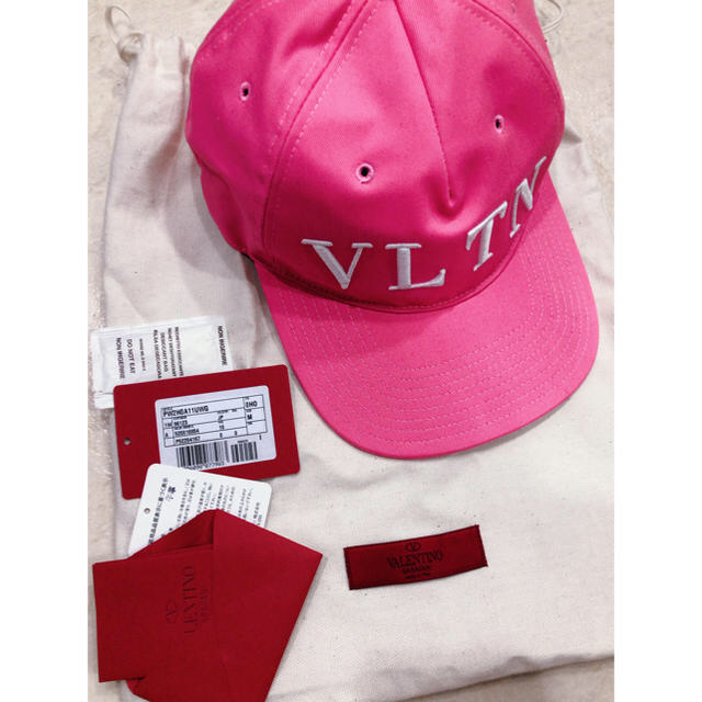 VALENTINO   VALENTINO キャップ VLTN 確実正規品の通販 by mama's