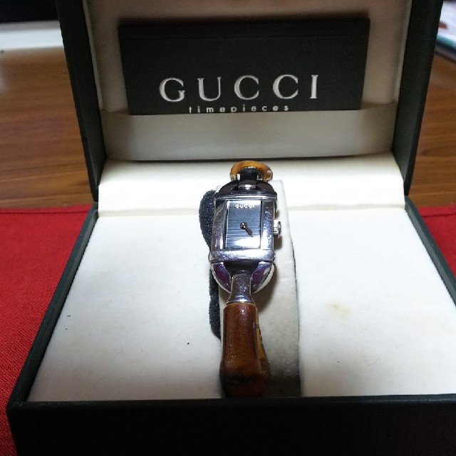 Gucci(グッチ)のGUCCI。バンブー時計 レディースのファッション小物(腕時計)の商品写真