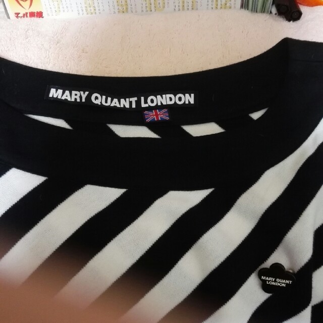 MARY QUANT(マリークワント)のマリークワントボーダーのワンピースお値下げしました。 レディースのワンピース(ひざ丈ワンピース)の商品写真