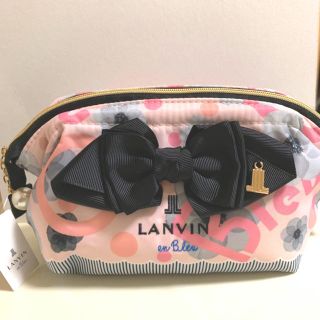 ランバンオンブルー(LANVIN en Bleu)のタグ付き ポーチ LANVIN en Bleu(ポーチ)