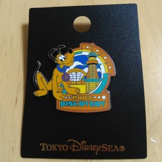 ディズニー(Disney)のディズニーリゾート　ピンバッジ　ポートディスカバリー プルート(バッジ/ピンバッジ)