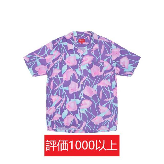 Supreme Lily Rayon Shirt 紫Ｍ