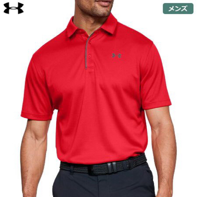 UNDER ARMOUR(アンダーアーマー)のアンダーアーマー 半袖機能ポロシャツ  19S UA TECH POLO  LG スポーツ/アウトドアのゴルフ(ウエア)の商品写真