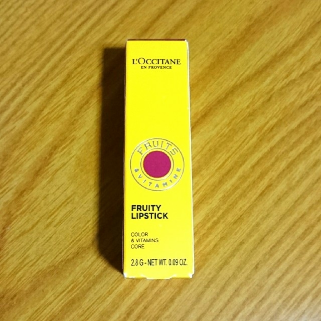 L'OCCITANE(ロクシタン)の【タイムセール価格！】新品 ロクシタン デリシャス＆フルーティリップスティック  コスメ/美容のベースメイク/化粧品(口紅)の商品写真