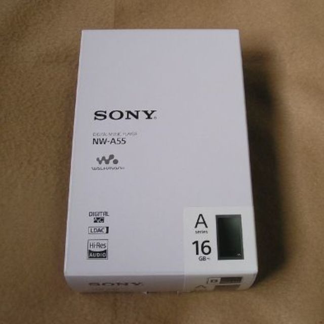 【新品】 SONY ウォークマン NW-A55 グレイッシュブラックオーディオ機器