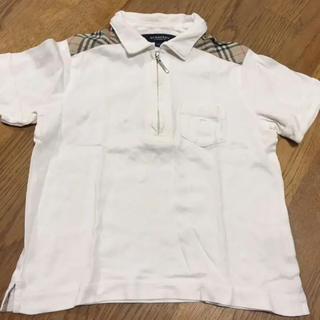 バーバリー(BURBERRY)のBURBERRYバーバリー襟付き半袖Tシャツ110cm(Tシャツ/カットソー)