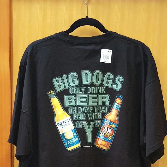 値下げ、未使用新品、米国BigDogのTシャツ 2XLサイズ メンズのトップス(Tシャツ/カットソー(半袖/袖なし))の商品写真