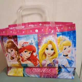 ディズニー(Disney)のディズニープリンセス　プールバッグ新品(マリン/スイミング)