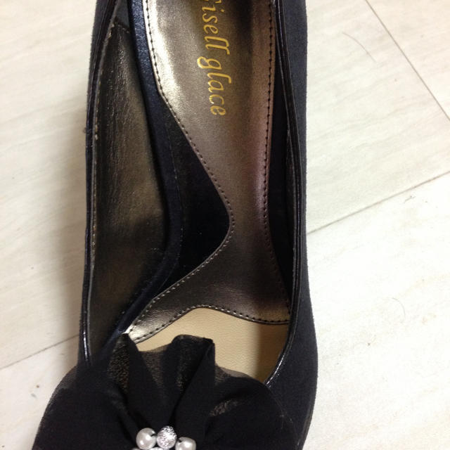 パンプス 黒 レディースの靴/シューズ(ハイヒール/パンプス)の商品写真