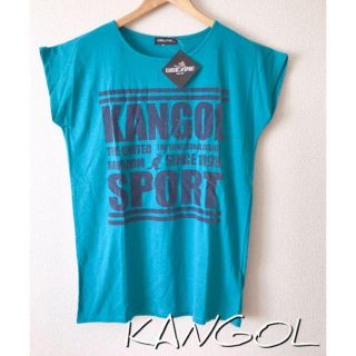 カンゴール(KANGOL)のKANGOLSPORT★カンゴール★ビックシルエット★size→M★水色(Tシャツ(半袖/袖なし))