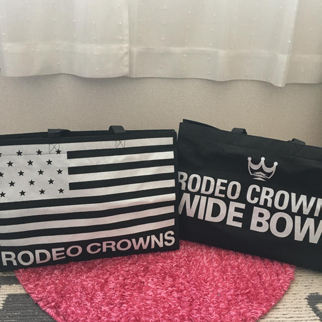 RODEO CROWNS WIDE BOWL(ロデオクラウンズワイドボウル)のRODEO CROWNS ショップ袋   レディースのバッグ(ショップ袋)の商品写真