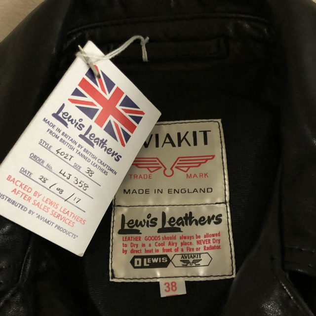 lewis leathers ルイスレザー ライトニング 402t 38 美品