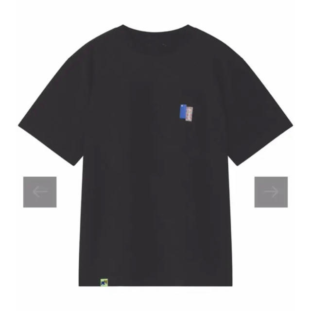 MAISON KITSUNE×Adererror TETRIS T 黒 SMAISONKITSUNE