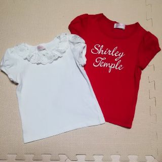 シャーリーテンプル(Shirley Temple)のシャーリーテンプル　カットソー2枚セット　110(Tシャツ/カットソー)