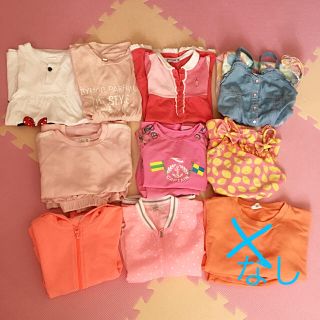 ミキハウス(mikihouse)の子供服100-110cm まとめ売り9枚ブランド含む 女児ミキハウスメゾピアノ(ワンピース)