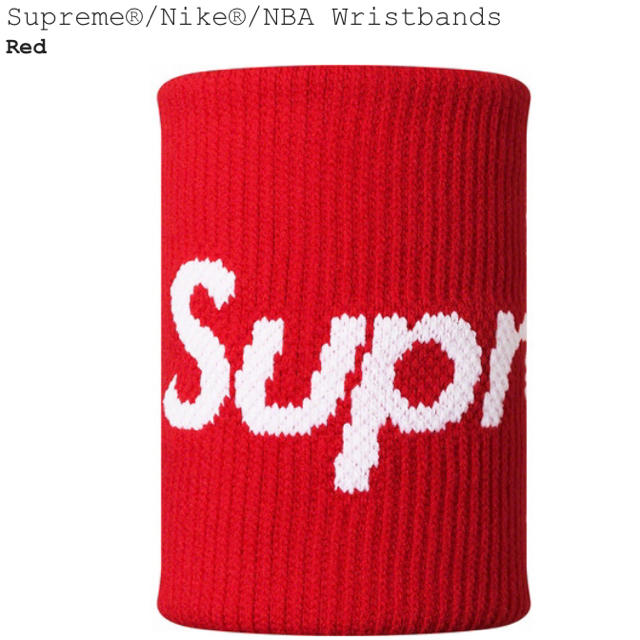 Supreme(シュプリーム)の19ss Supreme®/Nike®/NBA Wristband メンズのアクセサリー(バングル/リストバンド)の商品写真