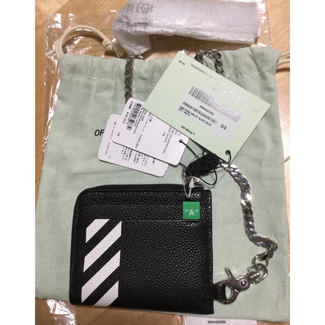 OFF-WHITE(オフホワイト)のOFF-WHITE Diag Chain Wallet  BLACK 財布 メンズのファッション小物(長財布)の商品写真