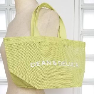 ディーンアンドデルーカ(DEAN & DELUCA)のDEAN&DELUCA　今季ライムグリーンメッシュトートS (トートバッグ)