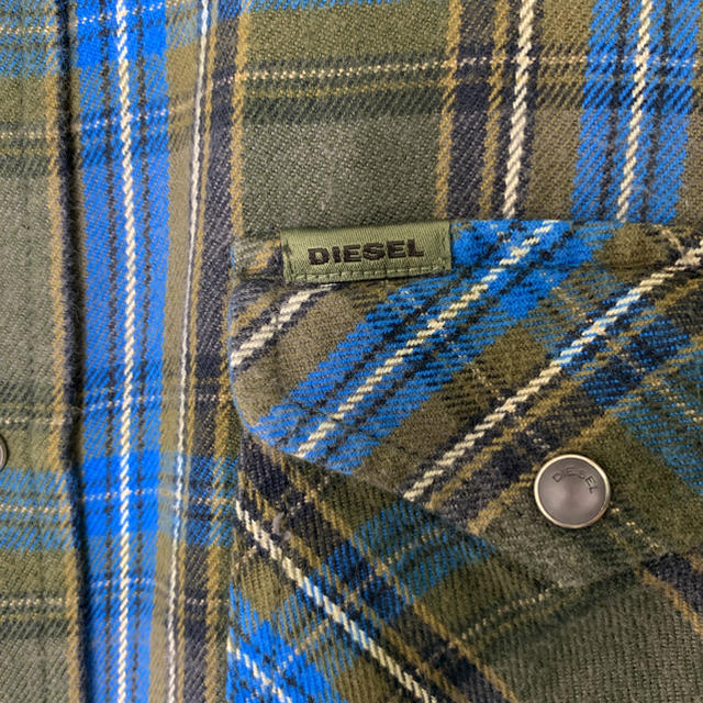 DIESEL(ディーゼル)のDIESEL ネルシャツ チェックシャツ レディースのトップス(シャツ/ブラウス(長袖/七分))の商品写真