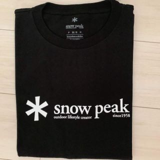 スノーピーク(Snow Peak)のスノーピーク 60周年限定Tシャツ  黒 (Mサイズ) 新品未使用品(Tシャツ/カットソー(半袖/袖なし))