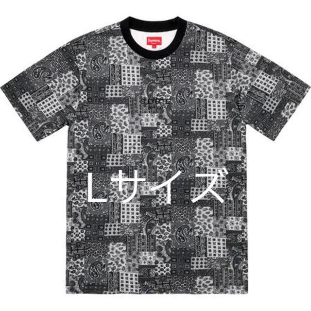 格安即決 Supreme - Supreme Patchwork Paisley S/S Top L Tシャツ/カットソー(半袖/袖なし)