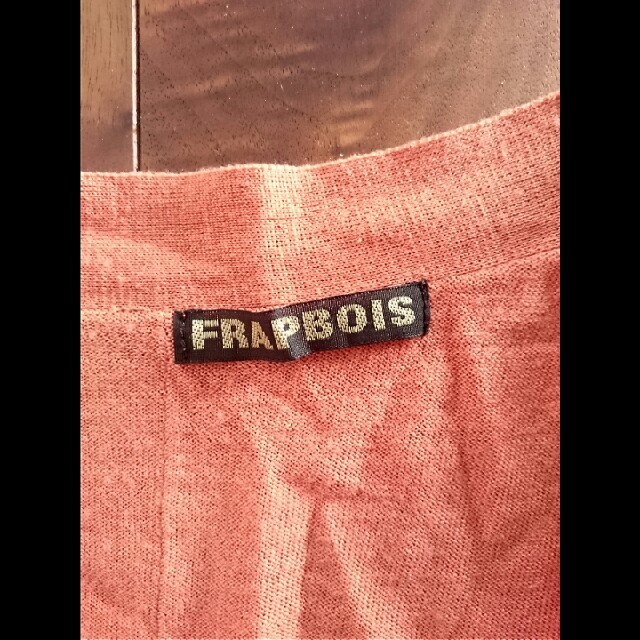 FRAPBOIS(フラボア)のK⑧ 【美品】FRAPBOIS カーディガン レディースのトップス(カーディガン)の商品写真