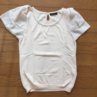 ミッシュマッシュ(MISCH MASCH)のミッシュマッシュ  ビジュー付きトップス(シャツ/ブラウス(半袖/袖なし))