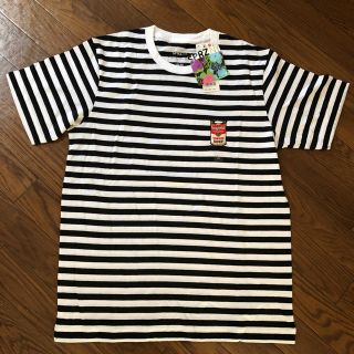 ユニクロ(UNIQLO)のUNIQLO グラフィックＴ（SPRZ NY）ボーダー(Tシャツ/カットソー(半袖/袖なし))